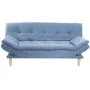 Canapé DKD Home Decor Bleu Bleu ciel Naturel Bois Scandi 180 x 85 x 83 cm de DKD Home Decor, Canapés et divans - Réf : S30528...