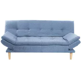 Sofá DKD Home Decor Azul Azul celeste Natural Madeira Scandi 180 x 85 x 83 cm de DKD Home Decor, Sofás - Ref: S3052876, Preço...