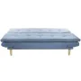 Sofá DKD Home Decor Azul Azul celeste Natural Madeira Scandi 180 x 85 x 83 cm de DKD Home Decor, Sofás - Ref: S3052876, Preço...