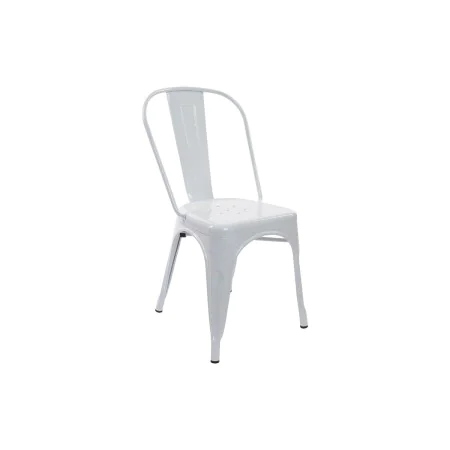 Cadeira DKD Home Decor Branco Metal 53 x 45 x 85 cm de DKD Home Decor, Cadeiras - Ref: S3052879, Preço: 45,39 €, Desconto: %