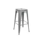 Sgabello DKD Home Decor 43 x 43 x 76 cm Grigio Metallo di DKD Home Decor, Sgabelli da bar - Rif: S3052882, Prezzo: 39,25 €, S...