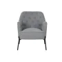 Sillón DKD Home Decor Gris Metal 65 x 73 x 79,5 cm de DKD Home Decor, Sillas - Ref: S3052891, Precio: 200,58 €, Descuento: %