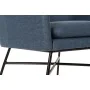 Sessel DKD Home Decor Blau Schwarz Metall 66 x 62 x 75 cm von DKD Home Decor, Stühle - Ref: S3052892, Preis: 147,16 €, Rabatt: %