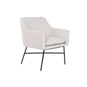 Sillón DKD Home Decor Beige Metal 66 x 62 x 75 cm de DKD Home Decor, Sillas - Ref: S3052893, Precio: 163,51 €, Descuento: %