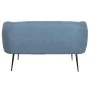 Sofá DKD Home Decor Azul Preto Espuma Madeira Metal Veludo Scandi 129 x 75 x 73 cm de DKD Home Decor, Sofás - Ref: S3052901, ...