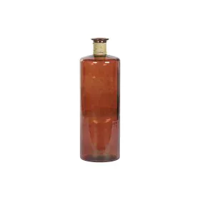 Vase DKD Home Decor Terracotta Rope Tempered Glass 25 x 25 x 75 cm by DKD Home Decor, Vases - Ref: S3052913, Price: 64,19 €, ...