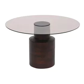 Centre Table DKD Home Decor Crystal Mango wood 80 x 80 x 40 cm by DKD Home Decor, Tables - Ref: S3052935, Price: 150,58 €, Di...