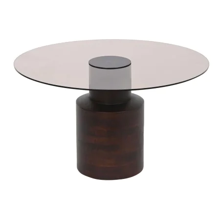 Centre Table DKD Home Decor Crystal Mango wood 80 x 80 x 40 cm by DKD Home Decor, Tables - Ref: S3052935, Price: 150,58 €, Di...