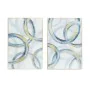 Cuadro DKD Home Decor Abstracto Moderno 80 x 2,5 x 120 cm (2 Unidades) de DKD Home Decor, Impresiones sobre lienzo - Ref: S30...