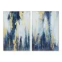 Cadre DKD Home Decor 80 x 2,5 x 120 cm Abstrait Moderne (2 Unités) de DKD Home Decor, Impressions sur toile - Réf : S3052943,...