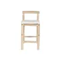 Stool DKD Home Decor Natural Teak 50 x 50 x 102 cm by DKD Home Decor, Barstools - Ref: S3052995, Price: 136,61 €, Discount: %