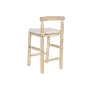 Stool DKD Home Decor Natural Teak 50 x 50 x 102 cm by DKD Home Decor, Barstools - Ref: S3052995, Price: 136,61 €, Discount: %