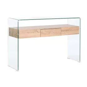 Console DKD Home Decor Transparent Light brown Crystal MDF Wood 120 x 35 x 80 cm by DKD Home Decor, Tables - Ref: S3052998, P...