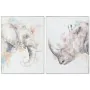 Cuadro DKD Home Decor Moderno Animales 60 x 3,5 x 80 cm (2 Unidades) de DKD Home Decor, Impresiones sobre lienzo - Ref: S3053...