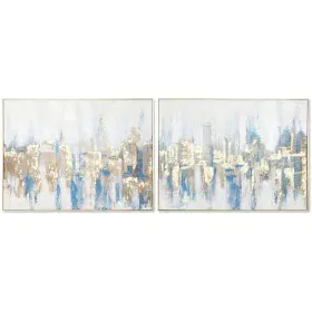 Cuadro DKD Home Decor Nueva York Loft 80 x 3,5 x 60 cm (2 Unidades) de DKD Home Decor, Impresiones sobre lienzo - Ref: S30530...