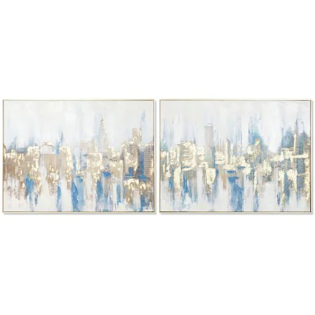 Painting DKD Home Decor New York Loft 80 x 3,5 x 60 cm (2 Units) by DKD Home Decor, Prints on Canvas - Ref: S3053005, Price: ...