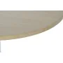 Ensemble Table + 4 Chaises DKD Home Decor Blanc Naturel Métal Bois MDF 121 x 55 x 78 cm de DKD Home Decor, Tables - Réf : S30...