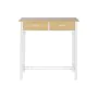 Conjunto de mesa com 2 cadeiras DKD Home Decor Metal Madeira MDF 80 x 50 x 84 cm de DKD Home Decor, Jogos de móveis - Ref: S3...