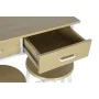 Conjunto de mesa com 2 cadeiras DKD Home Decor Metal Madeira MDF 80 x 50 x 84 cm de DKD Home Decor, Jogos de móveis - Ref: S3...