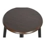 Conjunto de mesa com 2 cadeiras DKD Home Decor Castanho Preto Metal Madeira MDF 80 x 50 x 84 cm de DKD Home Decor, Jogos de m...