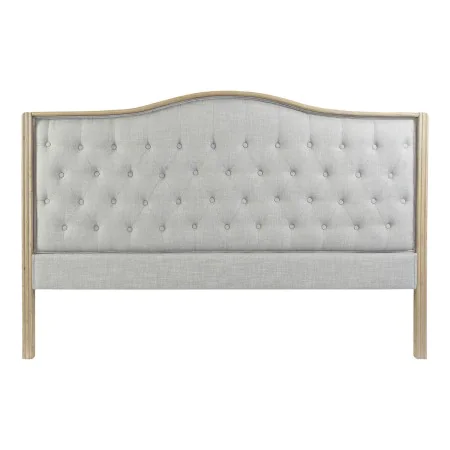 Headboard DKD Home Decor Dark grey Rubber wood 160 x 10 x 120 cm by DKD Home Decor, Beds, structures and bases - Ref: S305306...