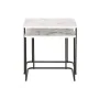 Jeu de 2 tables DKD Home Decor Blanc Noir 51 x 43 x 49 cm de DKD Home Decor, Tables - Réf : S3053106, Prix : 106,29 €, Remise...