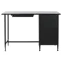 Secretária DKD Home Decor Preto Metal Cristal 120 x 50 x 80 cm de DKD Home Decor, Secretárias e mesas para computador - Ref: ...