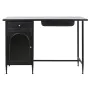 Escritorio DKD Home Decor Negro Metal Cristal 120 x 50 x 80 cm de DKD Home Decor, Escritorios y mesas para ordenador - Ref: S...