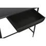 Secretária DKD Home Decor Preto Metal Cristal 120 x 50 x 80 cm de DKD Home Decor, Secretárias e mesas para computador - Ref: ...