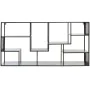 Estantería DKD Home Decor Negro Metal 120 x 20 x 60 cm de DKD Home Decor, Unidades de estanterías - Ref: S3053119, Precio: 13...