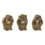 Decorative Figure Home ESPRIT Golden Owl 11 x 11 x 15 cm (3 Units) by Home ESPRIT, Ornaments - Ref: S3053137, Price: 29,95 €,...