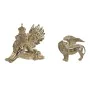 Decorative Figure Home ESPRIT Golden Lion 20 x 10,5 x 17,5 cm 29 x 13 x 25 cm (2 Units) by Home ESPRIT, Ornaments - Ref: S305...