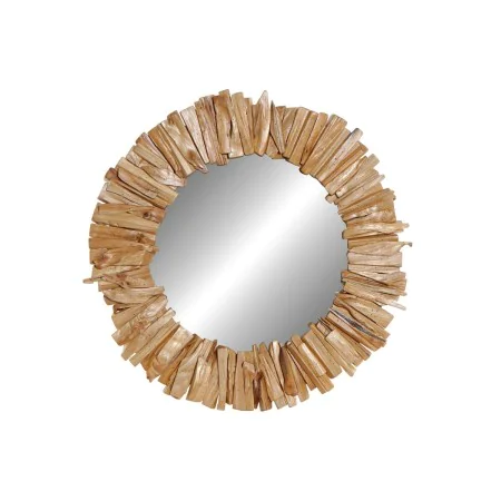 Wall mirror DKD Home Decor Natural Crystal Fir Alpino Aged finish 60 x 4 x 60 cm by DKD Home Decor, Wall-Mounted Mirrors - Re...