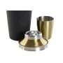 Coqueteleira DKD Home Decor Preto Aço inoxidável 9,5 x 9,5 x 22 cm de DKD Home Decor, Shakers e medidores - Ref: S3053217, Pr...