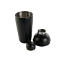 Conjunto de Cocktail DKD Home Decor Preto Aço inoxidável 500 ml 8 x 8 x 20 cm de DKD Home Decor, Shakers e medidores - Ref: S...