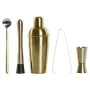 Conjunto de Cocktail DKD Home Decor Dourado Aço inoxidável 500 ml 8 x 8 x 21 cm de DKD Home Decor, Shakers e medidores - Ref:...