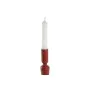 Candelabro Home ESPRIT Senape Terracotta Alluminio 10 x 10 x 32 cm (2 Unità) di Home ESPRIT, Candelieri e portacandele - Rif:...