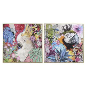 Painting Home ESPRIT Modern 80 x 3,5 x 80 cm (2 Units) by Home ESPRIT, Prints on Canvas - Ref: S3053261, Price: 107,15 €, Dis...