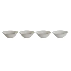 Set de Bols DKD Home Decor Blanc Porcelaine 17 x 17 x 7 cm de DKD Home Decor, Bols et tasses - Réf : S3053278, Prix : 11,25 €...