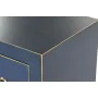 Cómoda DKD Home Decor Azul Dourado Abeto Madeira MDF Oriental 63 x 27 x 101 cm de DKD Home Decor, Cómodas e camiseiros - Ref:...