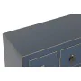 Meubles de télévision DKD Home Decor Bleu Doré Sapin Bois MDF 130 x 24 x 51 cm de DKD Home Decor, Tables et supports de télév...