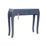 Console DKD Home Decor Blue Golden Fir MDF Wood 96 x 26 x 80 cm by DKD Home Decor, Tables - Ref: S3053292, Price: 155,16 €, D...