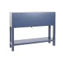 Mobiliário Auxiliar DKD Home Decor Azul Dourado Abeto Madeira MDF 95 x 24 x 79 cm de DKD Home Decor, Jogos de móveis - Ref: S...