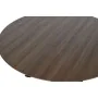 Mesa de Jantar Home ESPRIT Castanho Preto Ferro Madeira MDF 120 x 120 x 75 cm de Home ESPRIT, Jogos de móveis - Ref: S3053299...