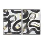 Cuadro Home ESPRIT Abstracto Moderno 103 x 4,5 x 143 cm (2 Unidades) de Home ESPRIT, Impresiones sobre lienzo - Ref: S3053309...