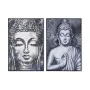 Painting Home ESPRIT Buddha Oriental 83 x 4,5 x 123 cm (2 Units) by Home ESPRIT, Prints on Canvas - Ref: S3053315, Price: 110...