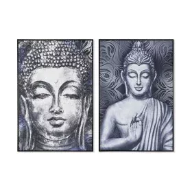 Painting Home ESPRIT Buddha Oriental 83 x 4,5 x 123 cm (2 Units) by Home ESPRIT, Prints on Canvas - Ref: S3053315, Price: 110...