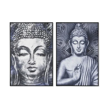 Bild Home ESPRIT Buddha Orientalisch 83 x 4,5 x 123 cm (2 Stück) von Home ESPRIT, Leinwanddrucke - Ref: S3053315, Preis: 110,...