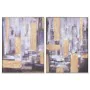 Painting Home ESPRIT Abstract Modern 62 x 4,5 x 82 cm (2 Units) by Home ESPRIT, Prints on Canvas - Ref: S3053324, Price: 54,4...