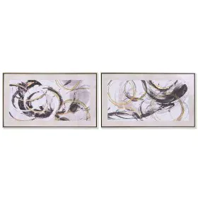 Cuadro Home ESPRIT Abstracto Moderno 95 x 3 x 55 cm (2 Unidades) de Home ESPRIT, Impresiones sobre lienzo - Ref: S3053325, Pr...